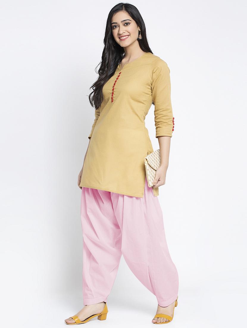 pack of 2 mid rise solid salwar - 19085899 - Standard Image - 5