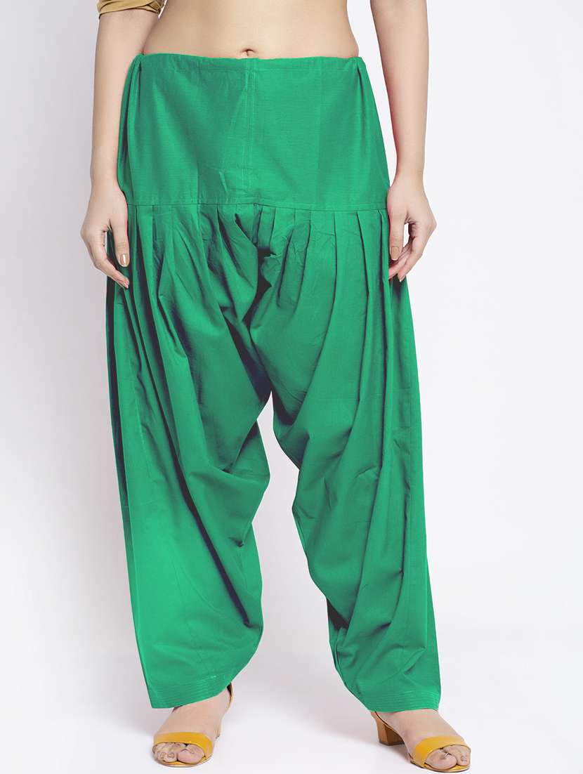 pack of 2 mid rise solid salwar  - 19085909 -  Standard Image - 3