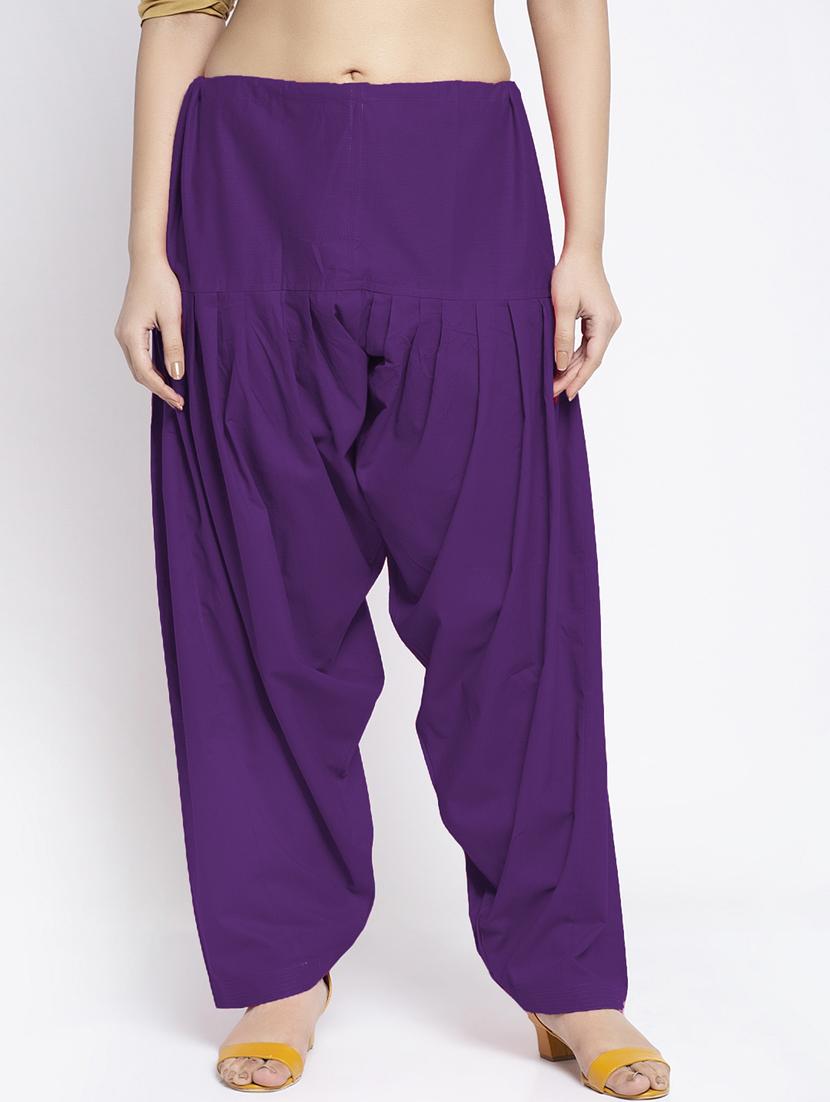 pack of 2 mid rise solid salwar - 19085922 - Standard Image - 3
