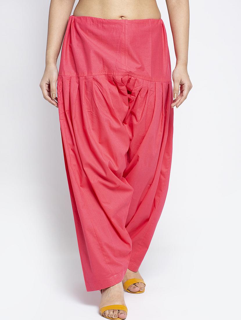 pack of 2 mid rise solid salwar - 19085928 - Standard Image - 3