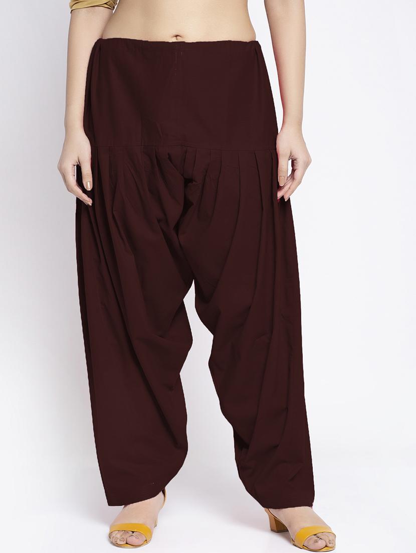 pack of 2 mid rise solid salwar - 19085940 - Standard Image - 3