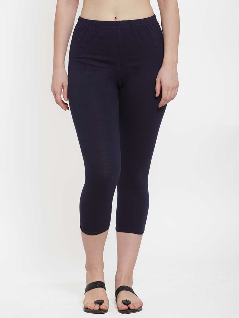 solid capri legging - 19085958 - Zoom Image - 0