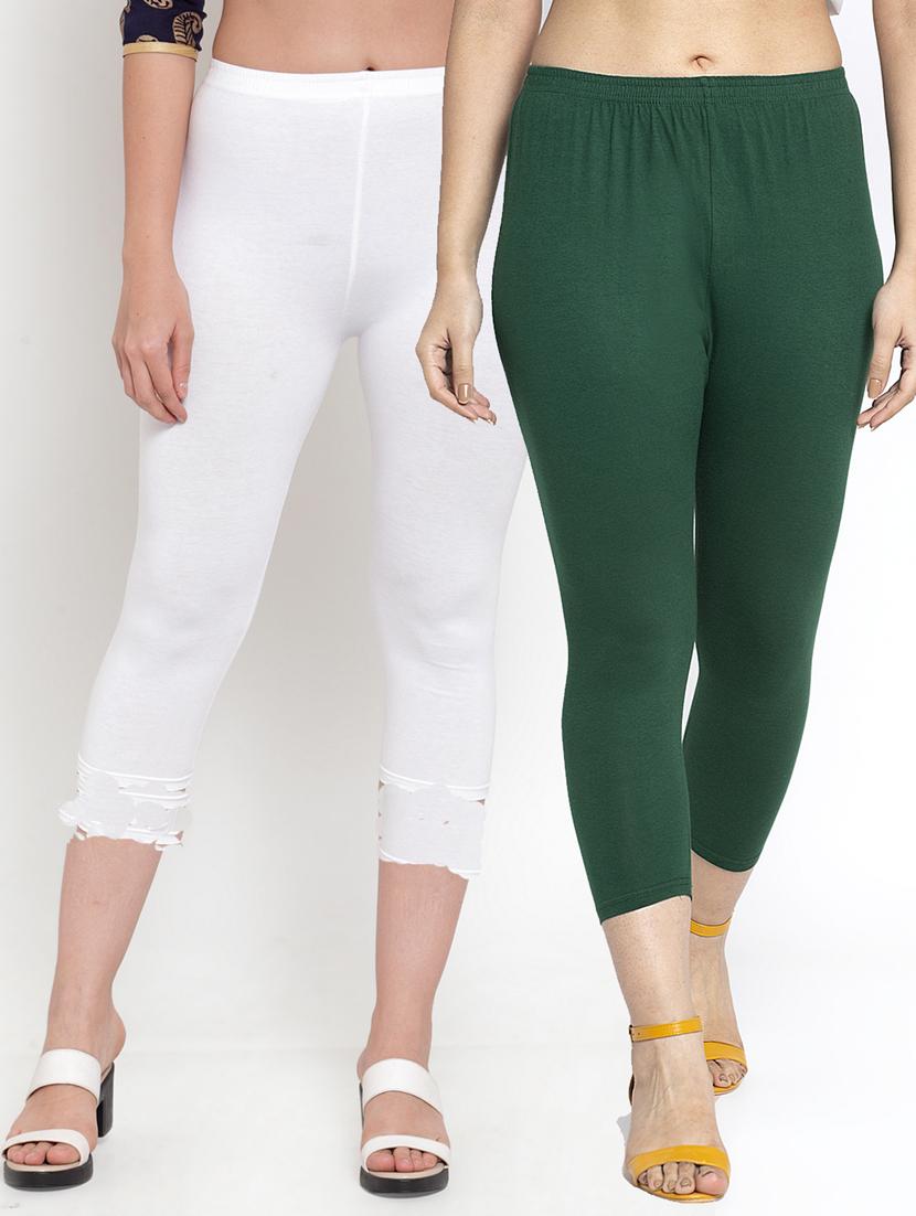 pack of 2 solid capri legging - 19085991 - Zoom Image - 0