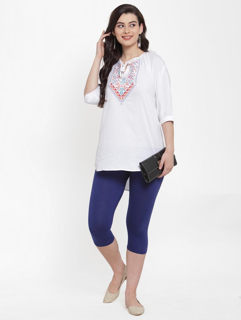 pack of 2 solid capri leggings - 19086035 - Standard Image - 5