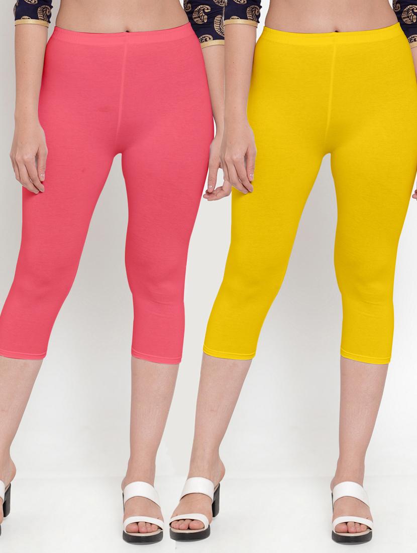 pack of 2 solid capri legging - 19086055 - Zoom Image - 0