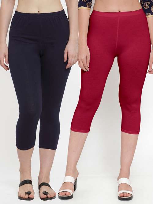 pack of 2 capri leggings - 19086112 - Standard Image - 0