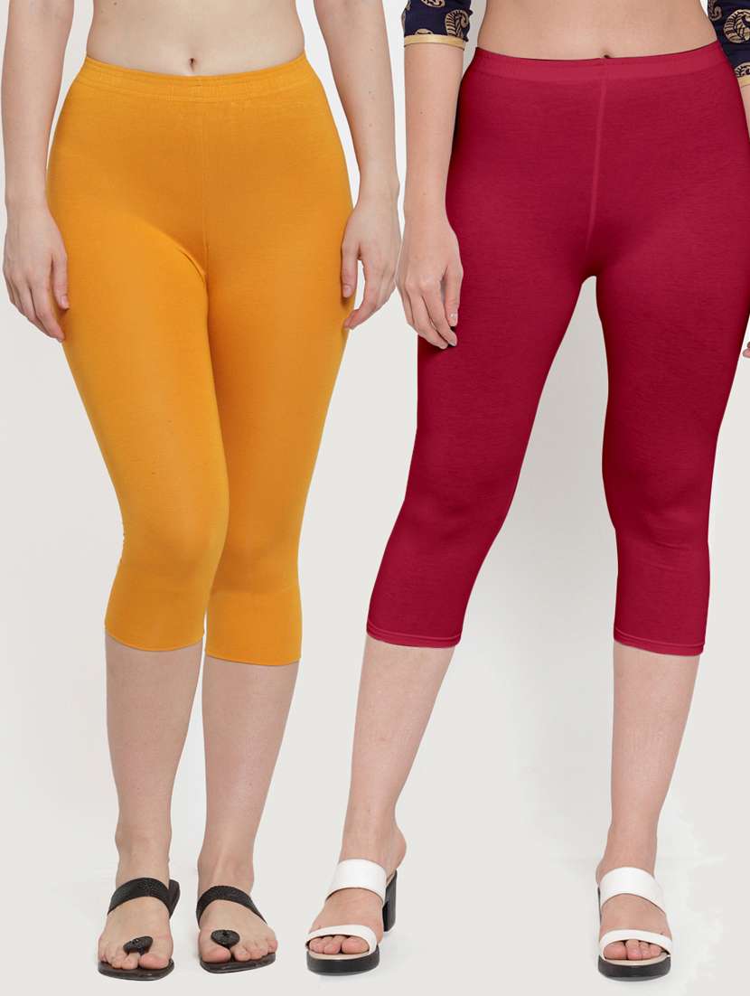 pack of 2 capri leggings