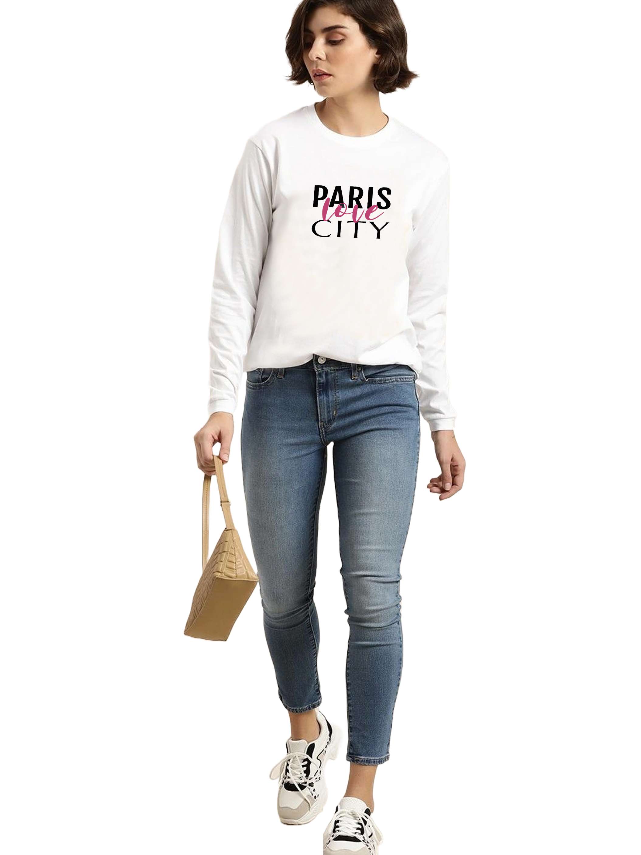 white cotton tshirt - 19086579 - Standard Image - 3