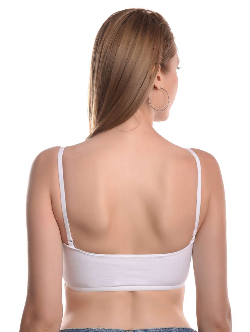 pack of 3 multi colored solid sports bra - 19087100 -  Standard Image - 8