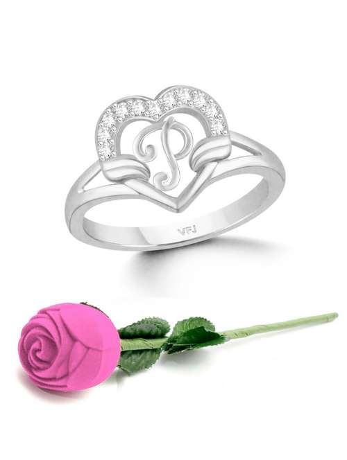 silver plated finger ring - 19087335 - Standard Image - 0