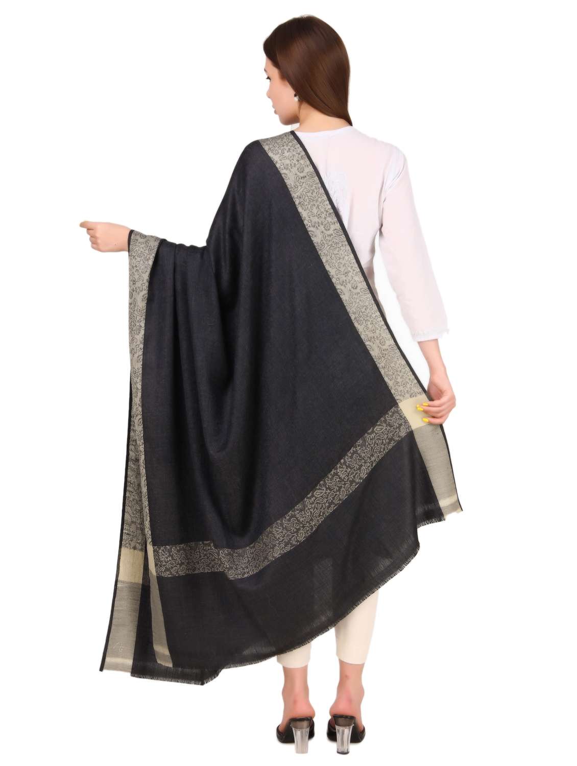 women's paisley shawl - 19087624 -  Standard Image - 3