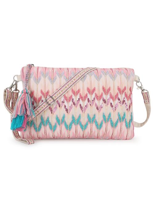 pink regular sling bag - 19088713 - Standard Image - 0
