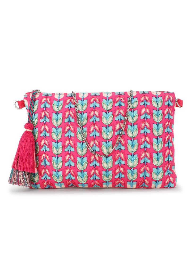 pink regular sling bag - 19088714 -  Zoom Image - 0
