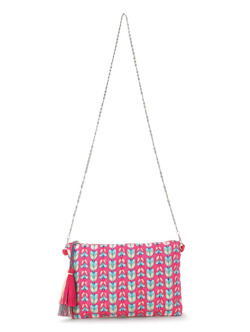 pink regular sling bag - 19088714 - Standard Image - 5