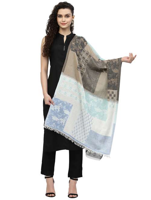 women's printed print stole - 19088869 -  Standard Image - 0