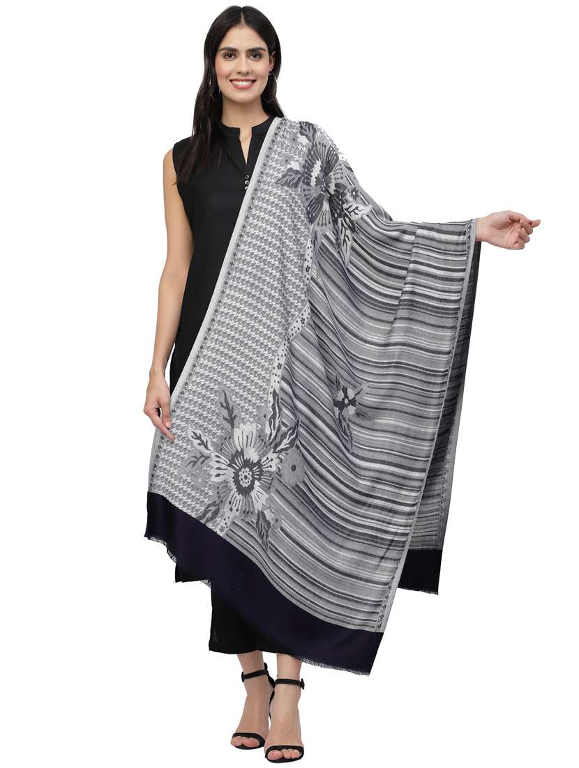 women's printed print stole - 19088874 - Zoom Image - 0