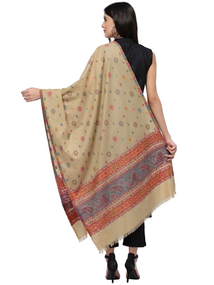 women's self design print stole - 19088883 - Standard Image - 3