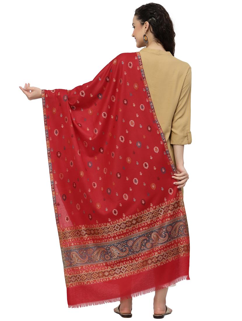 women's self design print stole - 19088884 - Standard Image - 3