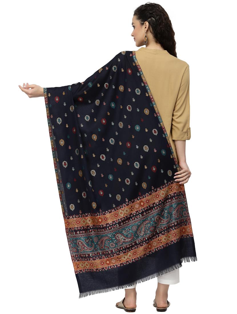 women's self design print stole - 19088885 - Standard Image - 3