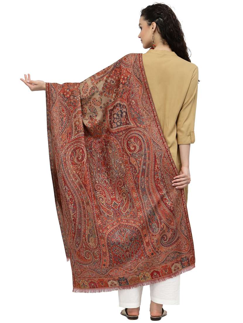 women's paisley print stole - 19088891 - Standard Image - 3