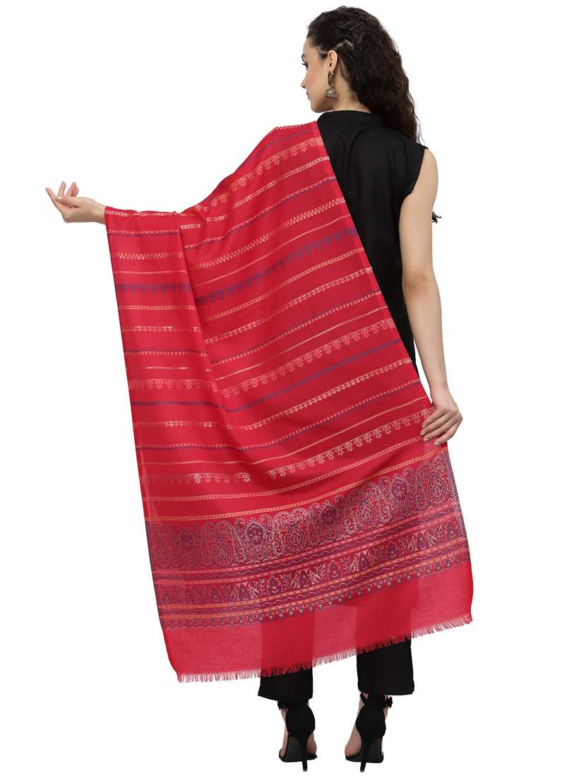 women's paisley print stole - 19088893 - Standard Image - 3