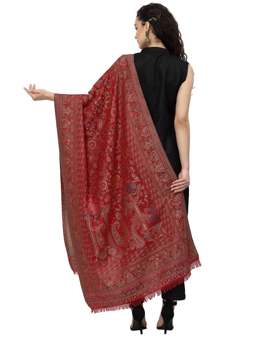 women's paisley print stole - 19088894 - Standard Image - 3