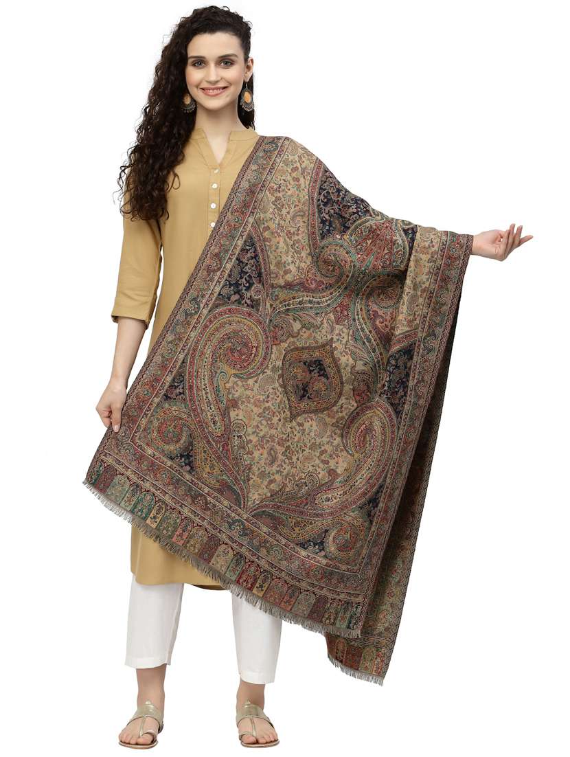 women's paisley print stole
