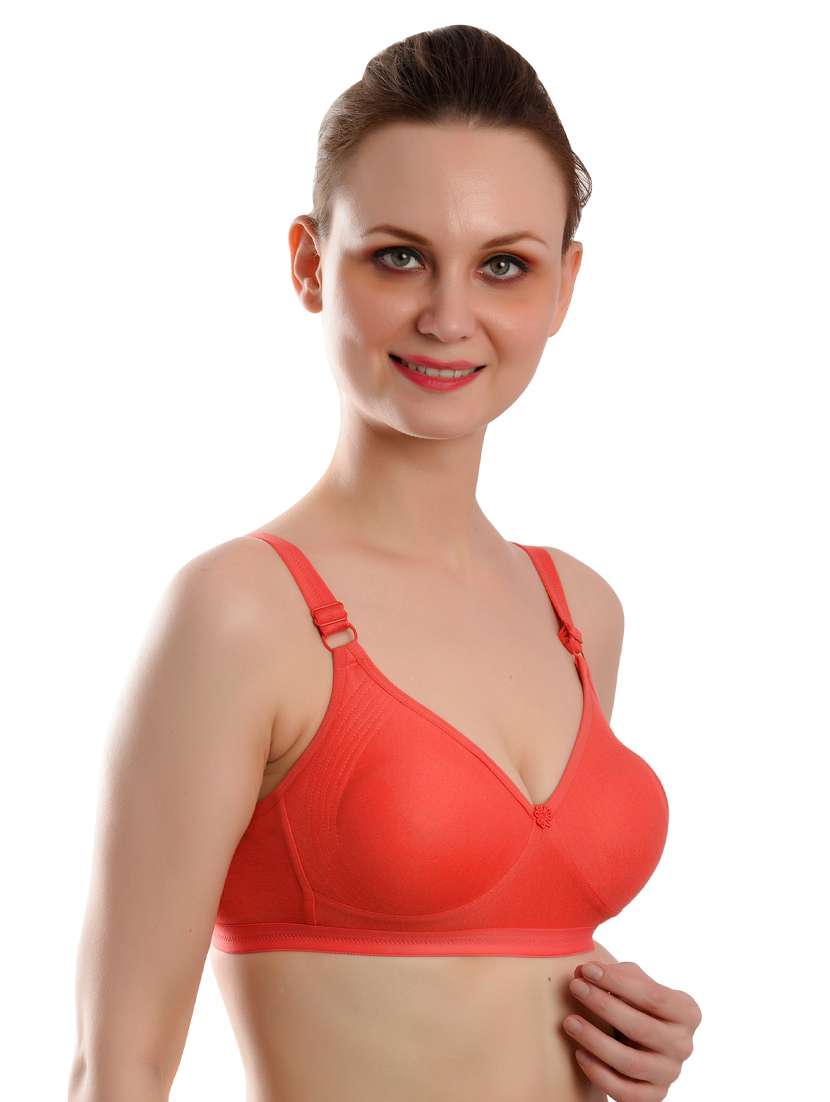 pack of 3 multi colored solid t-shirt bra - 19089422 -  Standard Image - 3
