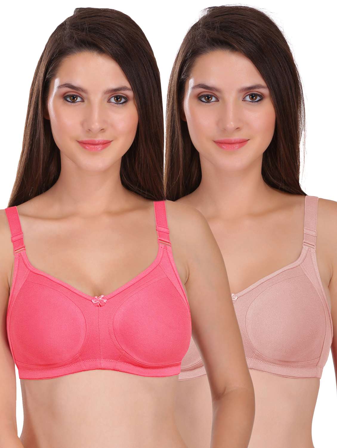 pack of 2 non padded minimizer bra