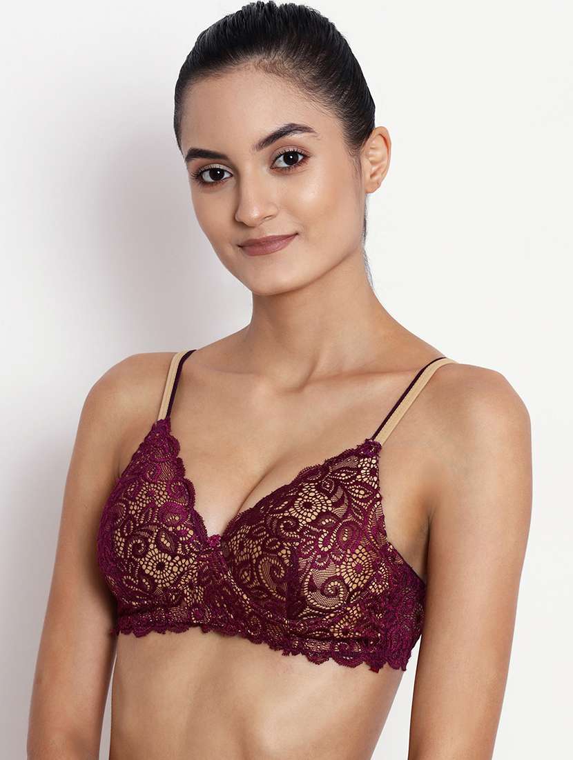 multi cotton push up bra - 19100702 -  Standard Image - 5