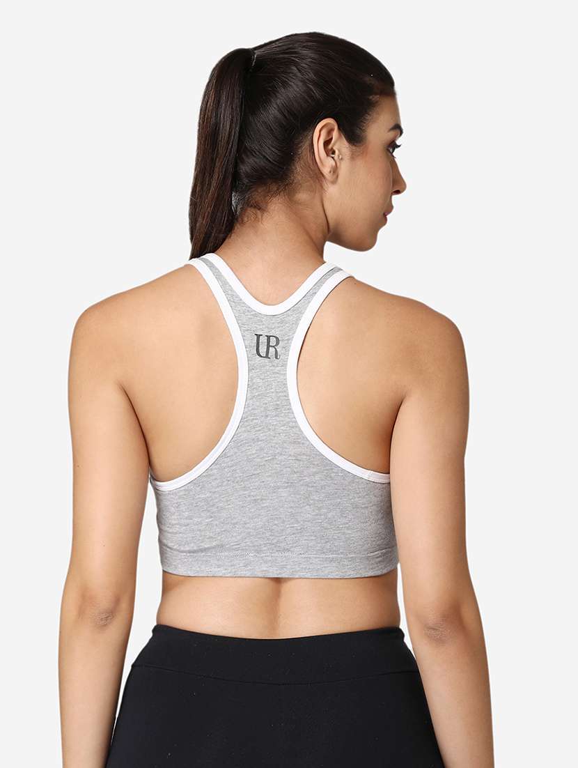 pack of 2 cotton sports bra - 19100719 -  Standard Image - 5