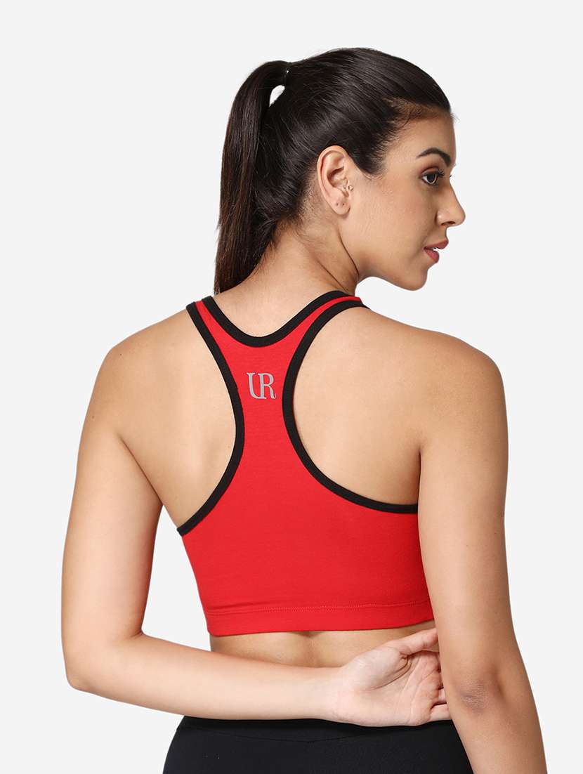 pack of 2 cotton sports bra - 19100724 - Standard Image - 5