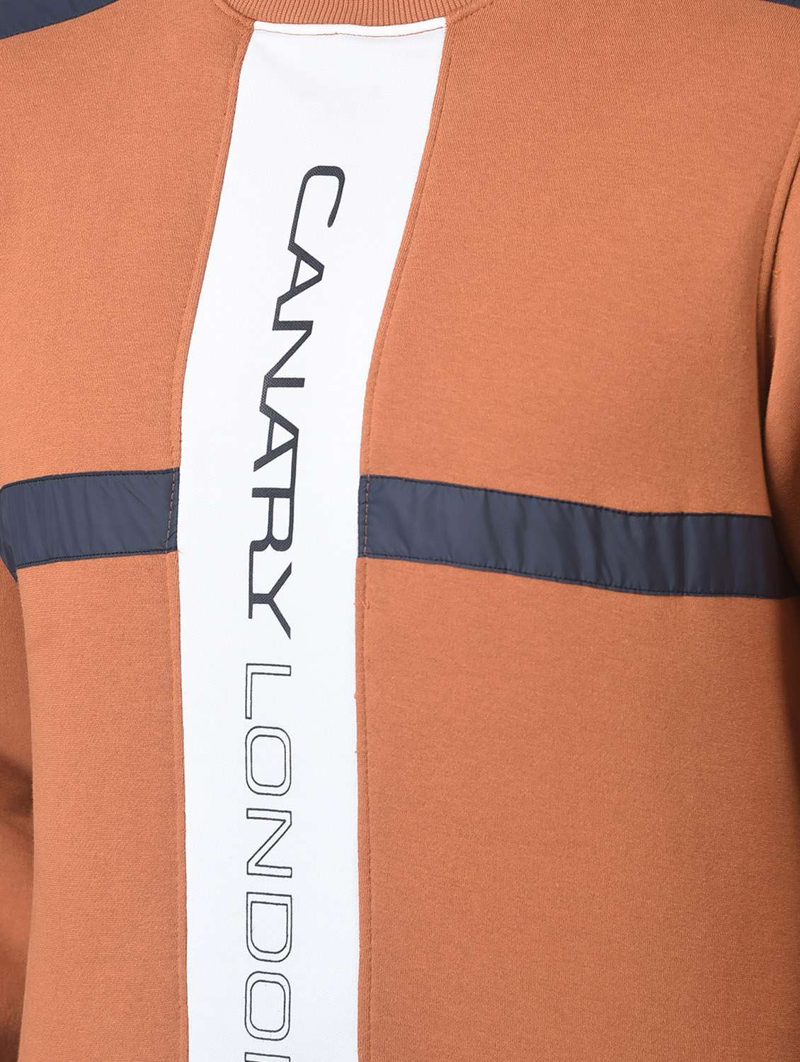 mens front print sweatshirt - 19102173 -  Standard Image - 5