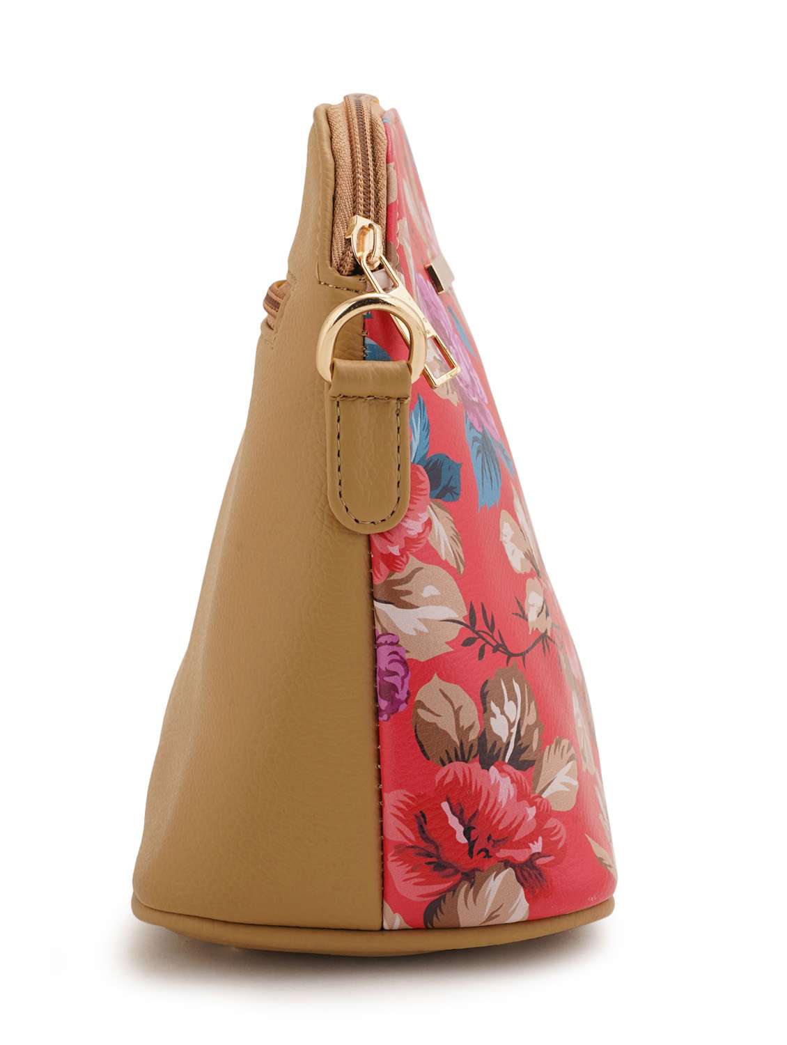 beige leatherette (pu) sling bag - 19108469 - Standard Image - 3