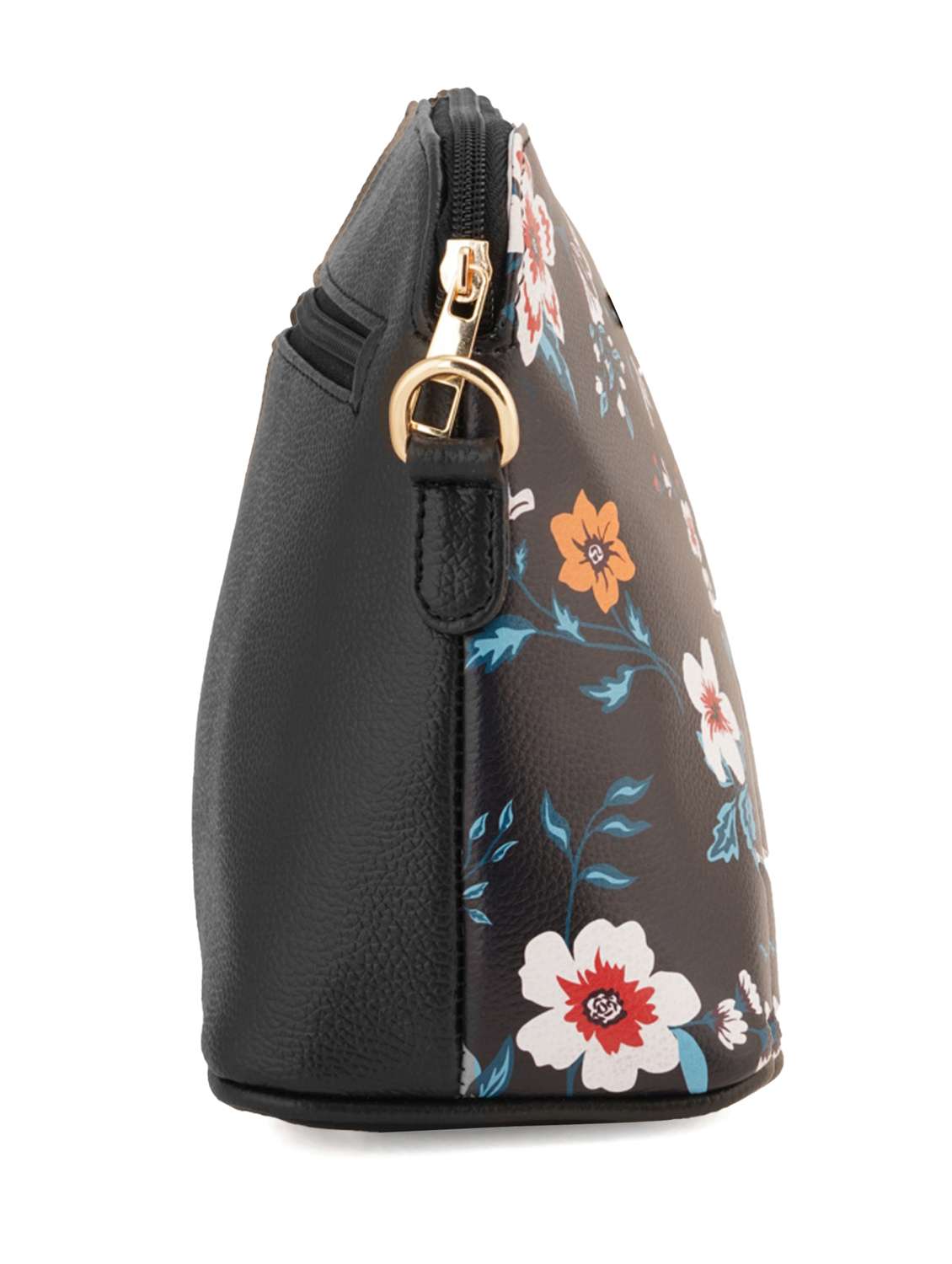 black leatherette (pu) sling bag - 19108474 - Standard Image - 3