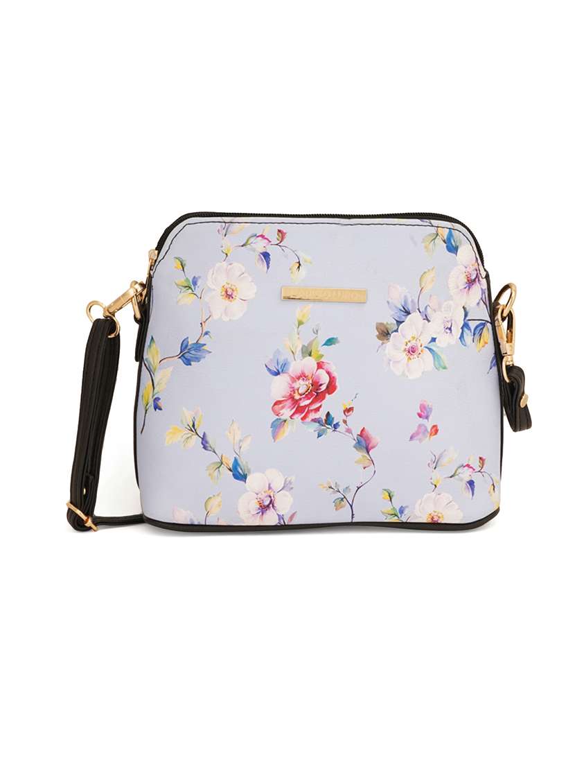 black leatherette (pu) sling bag - 19108484 - Zoom Image - 0