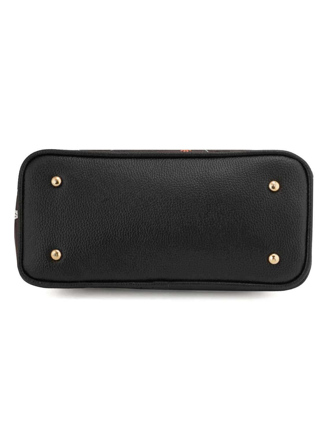 black leatherette (pu) sling bag - 19108488 - Standard Image - 3