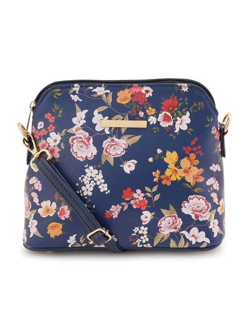 multi coloured leatherette (pu) regular sling bag - 19108497 -  Standard Image - 0