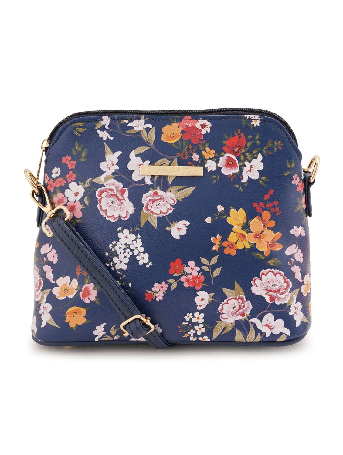 multi coloured leatherette (pu) regular sling bag - 19108497 -  Zoom Image - 0