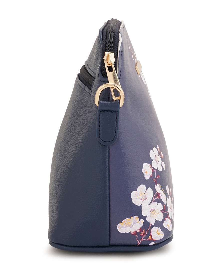 multi coloured leatherette (pu) regular sling bag - 19108501 - Standard Image - 3