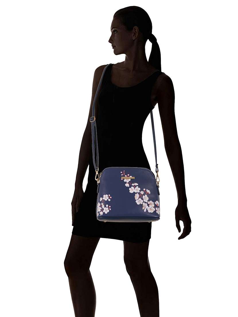 multi coloured leatherette (pu) regular sling bag - 19108501 - Standard Image - 5