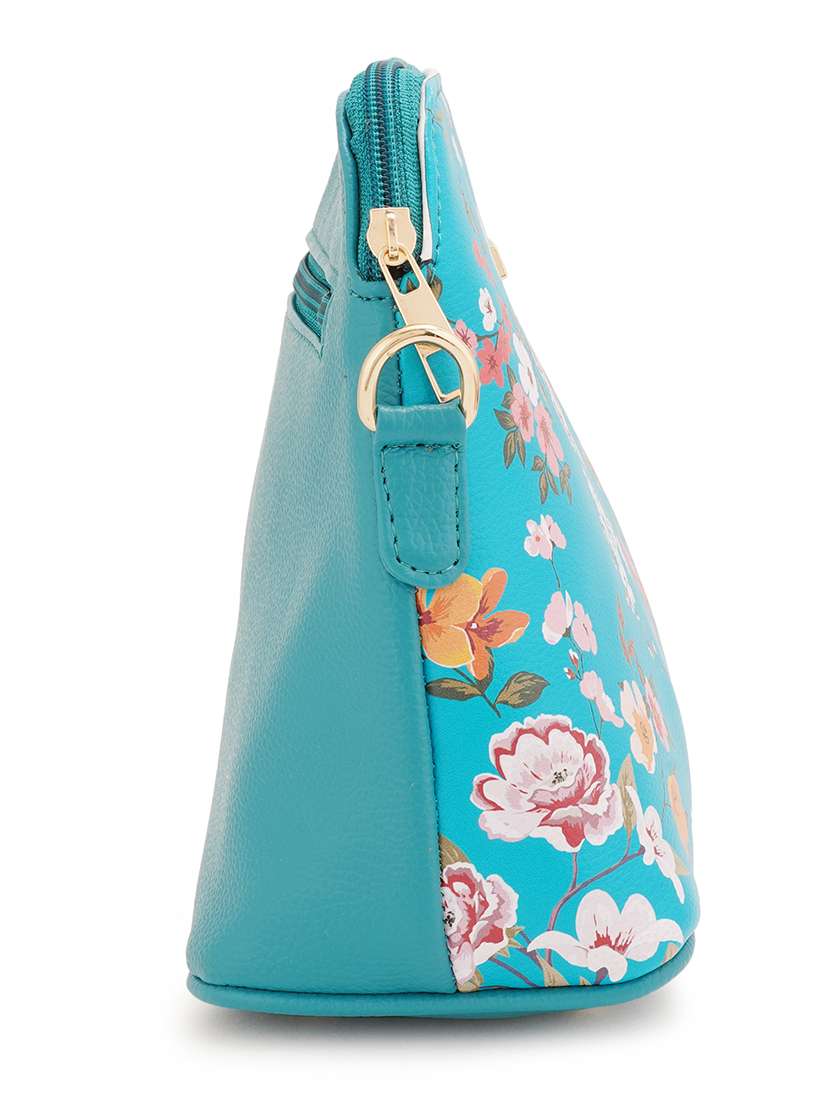 multi coloured leatherette (pu) regular sling bag - 19108507 - Standard Image - 3
