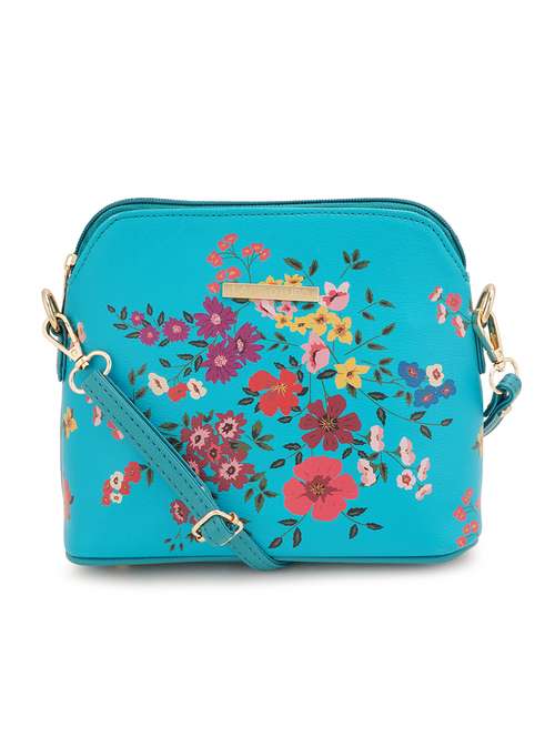 multi coloured leatherette (pu) regular sling bag - 19108509 - Standard Image - 0