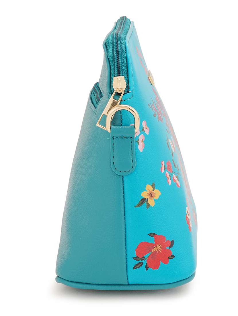 multi coloured leatherette (pu) regular sling bag - 19108509 - Standard Image - 3