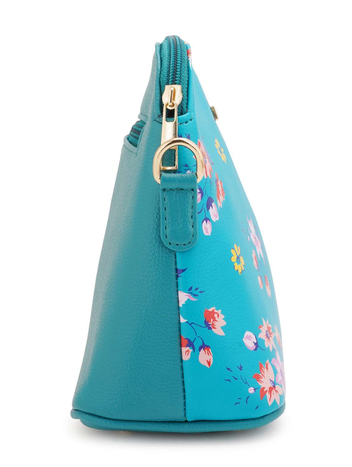 multi coloured leatherette (pu) regular sling bag - 19108510 - Standard Image - 3