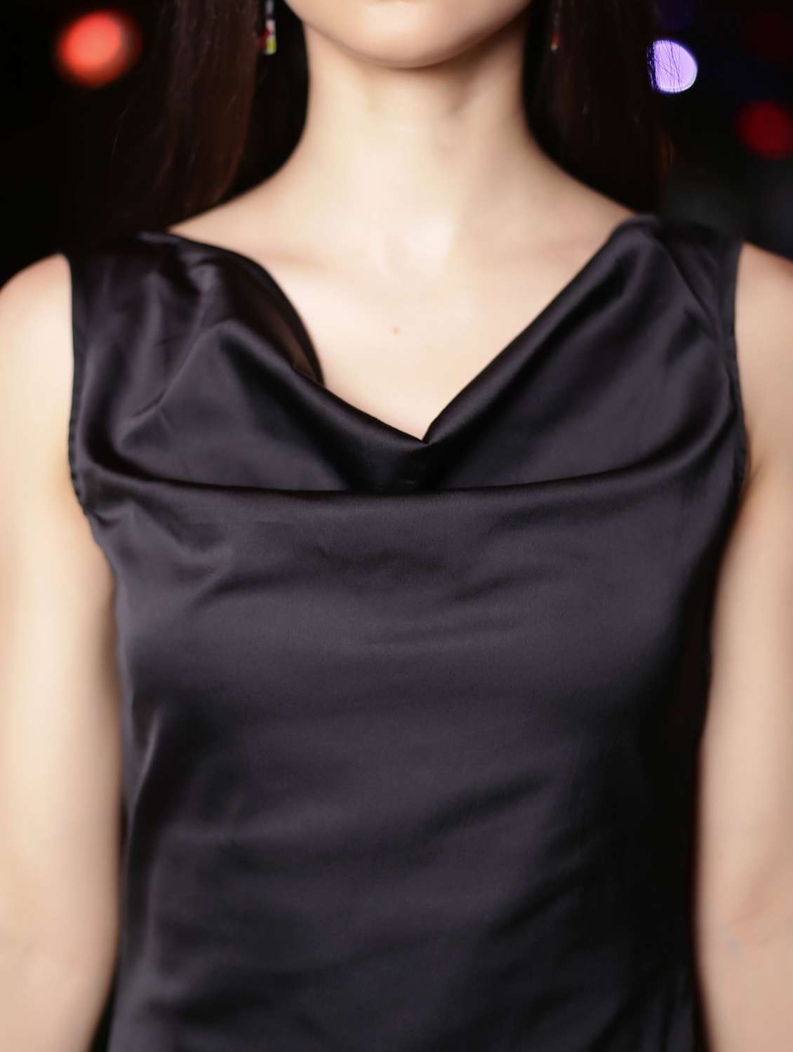 women's shift solid dress - 19108935 -  Standard Image - 5