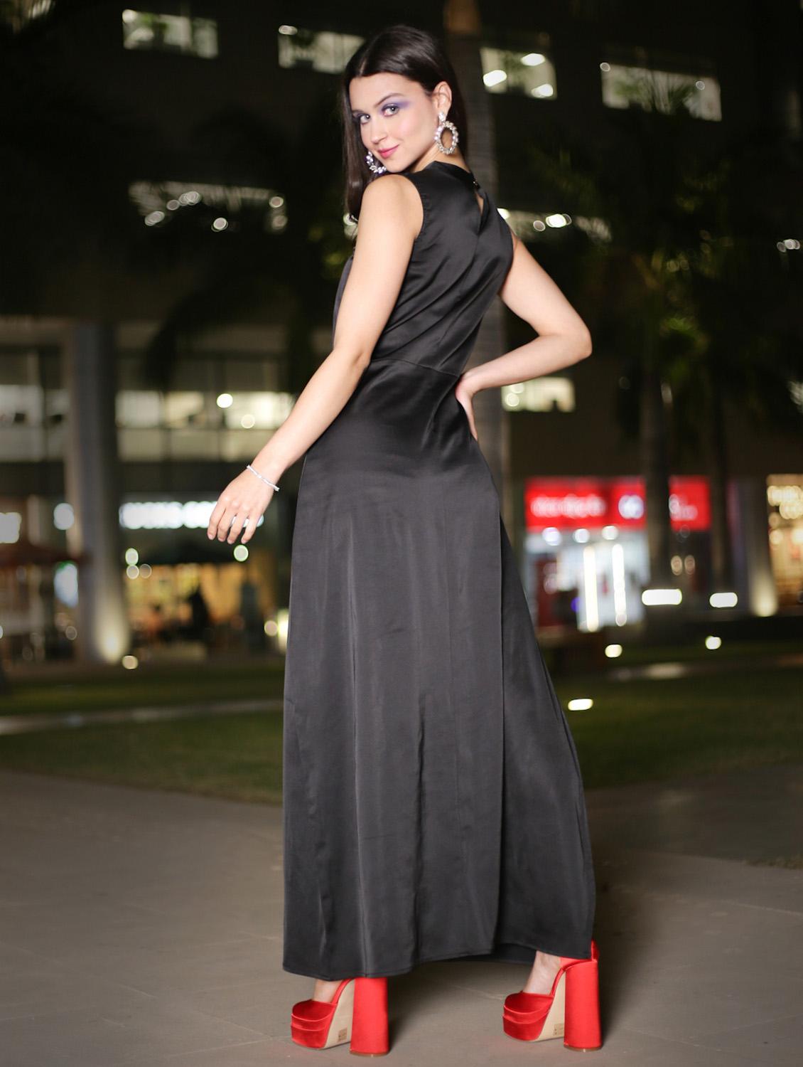 women's shift solid dress - 19108978 - Standard Image - 3