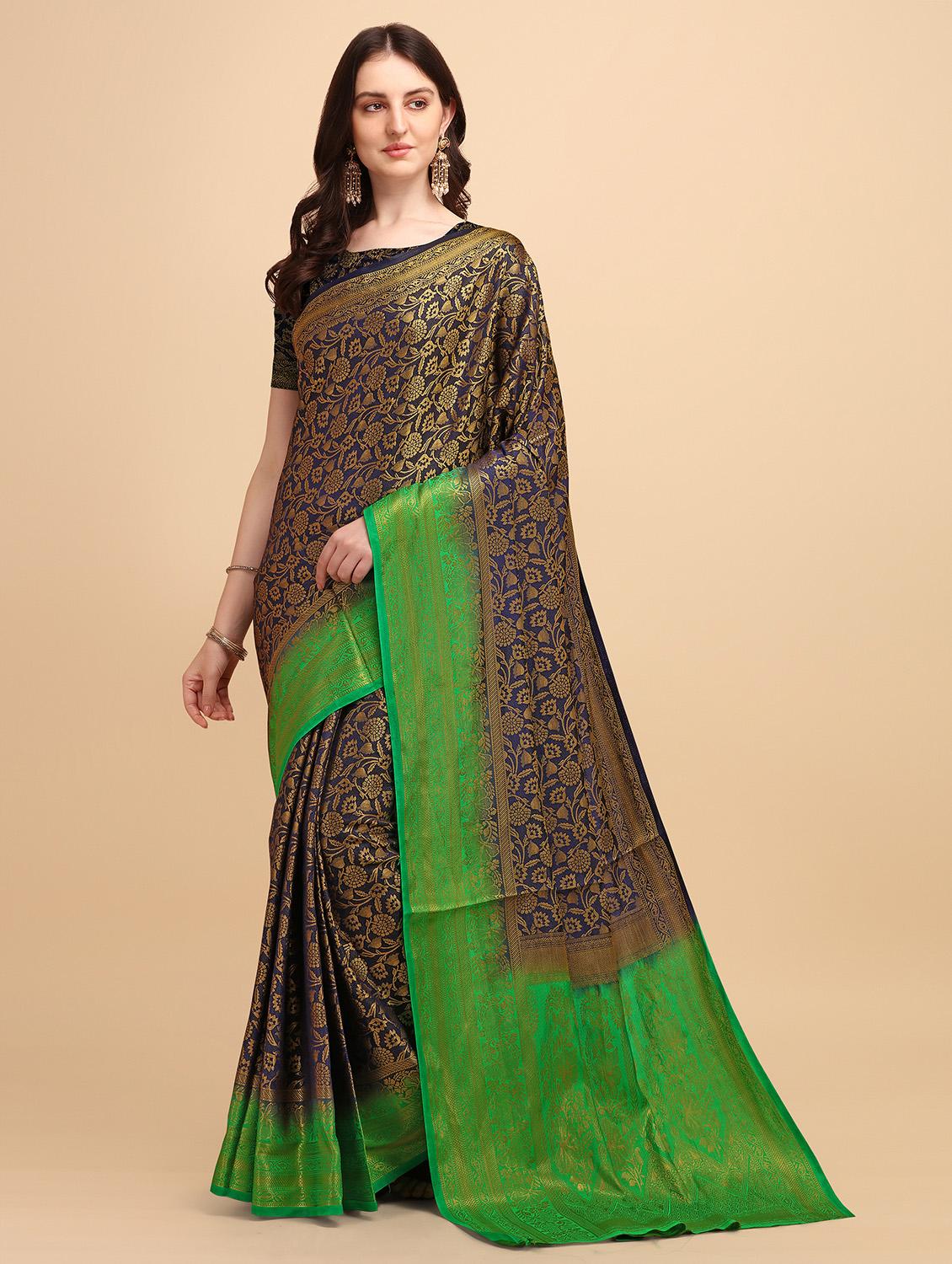 women's banarasi saree - 19109984 - Zoom Image - 0