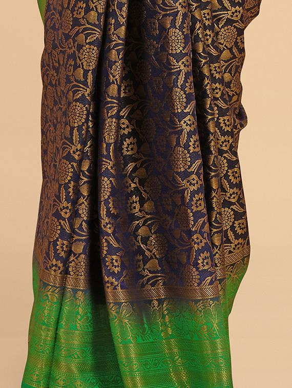 women's banarasi saree - 19109984 - Standard Image - 3