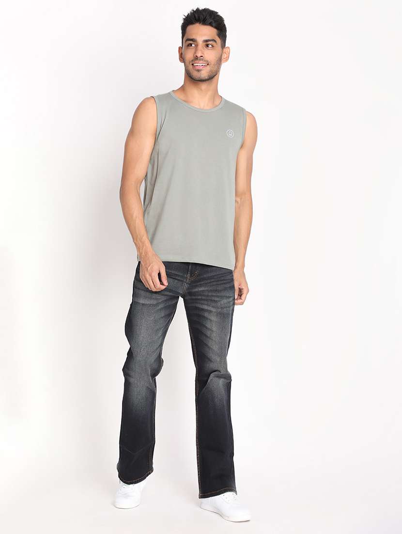 hooded neck solid t-shirt  - 19111861 -  Standard Image - 3